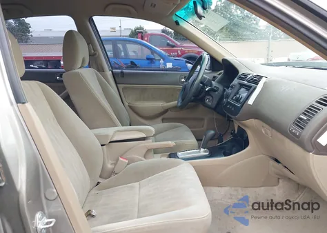 2005 Honda Civic Lx z USA, uszkodzony, nr VIN 2HGES16635H605877